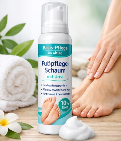 efasit Fußschaum mit 10% Urea